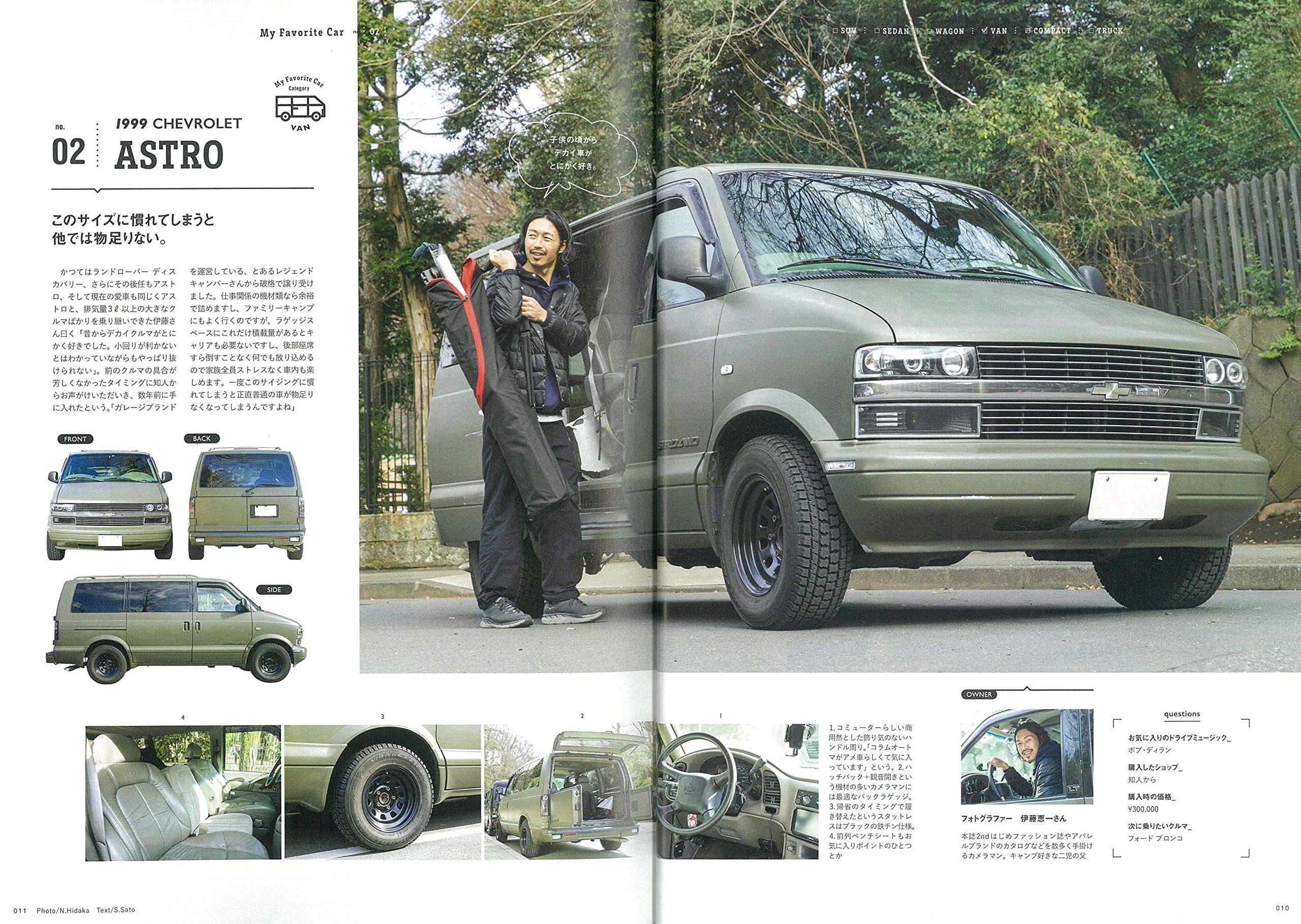 別冊2nd「愛車自慢」(2020/1/29発売)