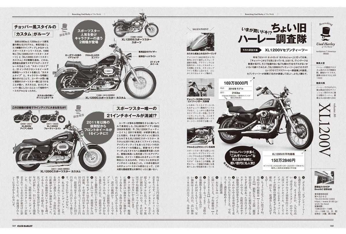 CLUB HARLEY 2026年4月号「エボリューションよ、もう一度」(2026/3/13発売)