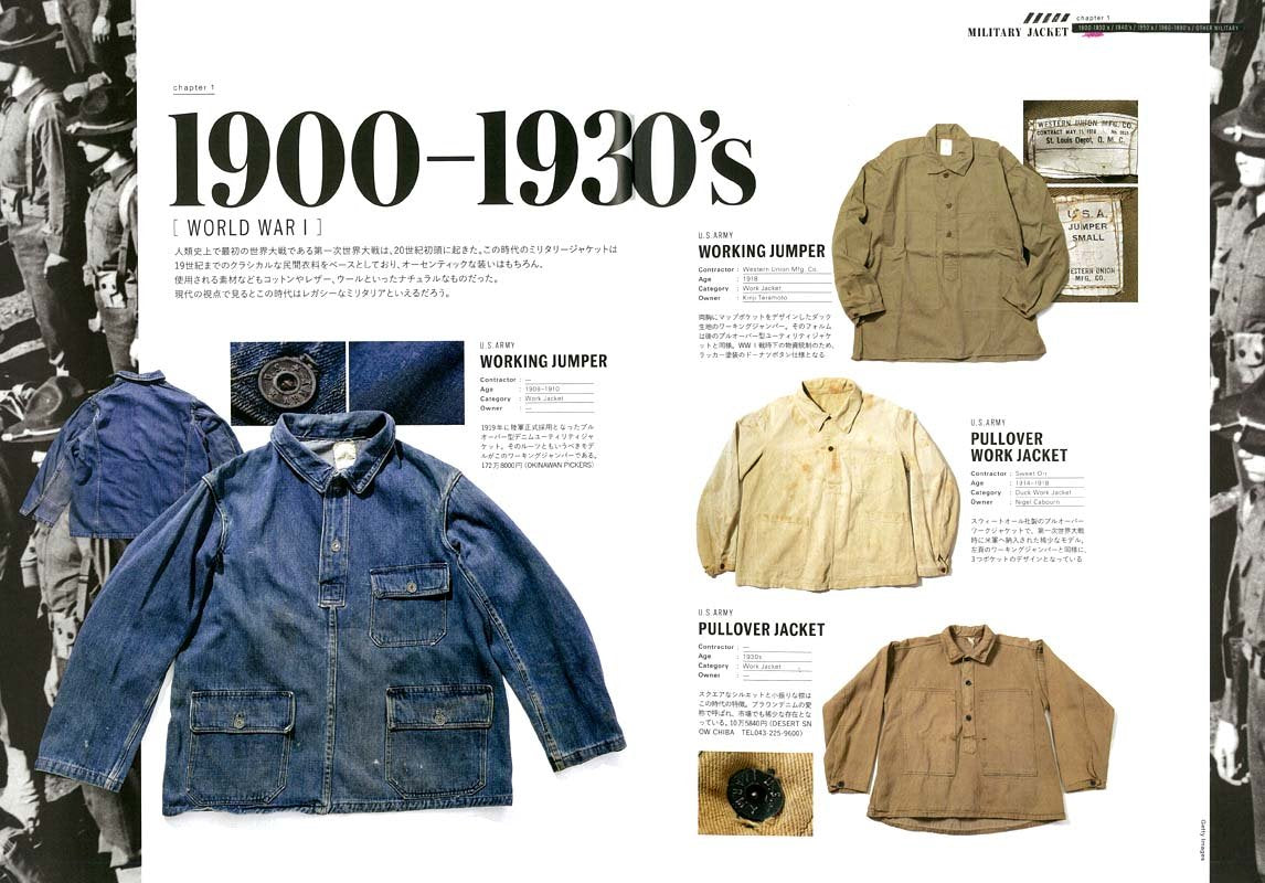 Lightning Archives 「ミリタリージャケット」(2016/11/29発売)*