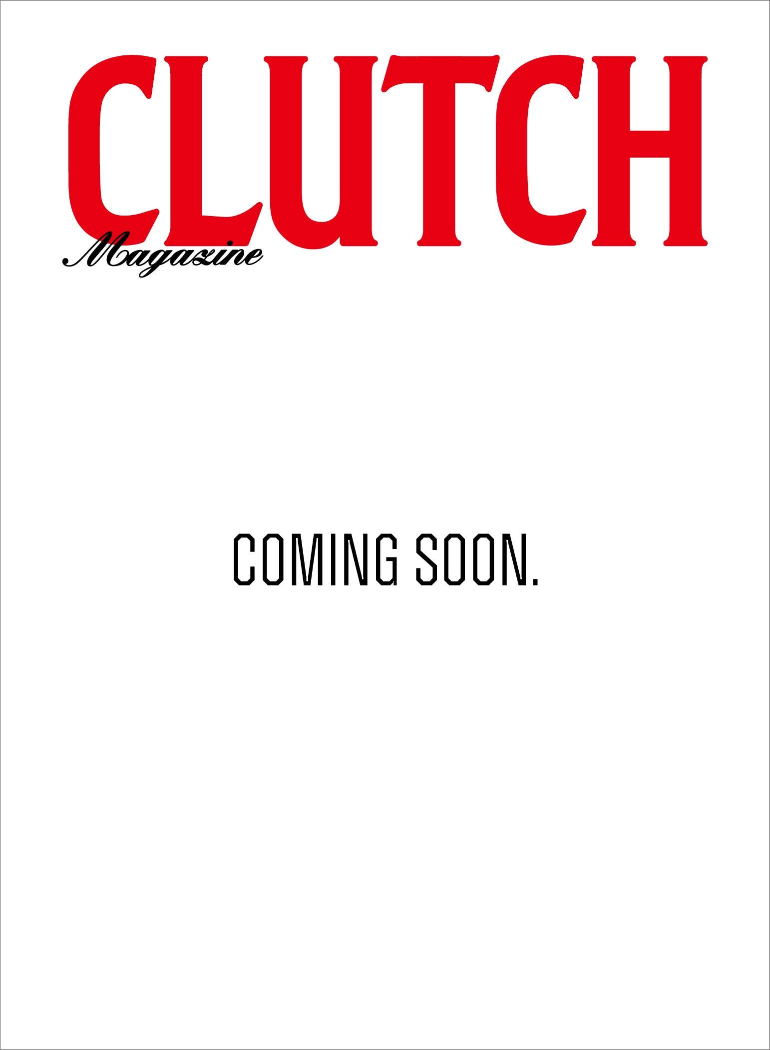 CLUTCH Magazine 2026年8月号 Vol.104+men's file33(2026/6/24発売)
