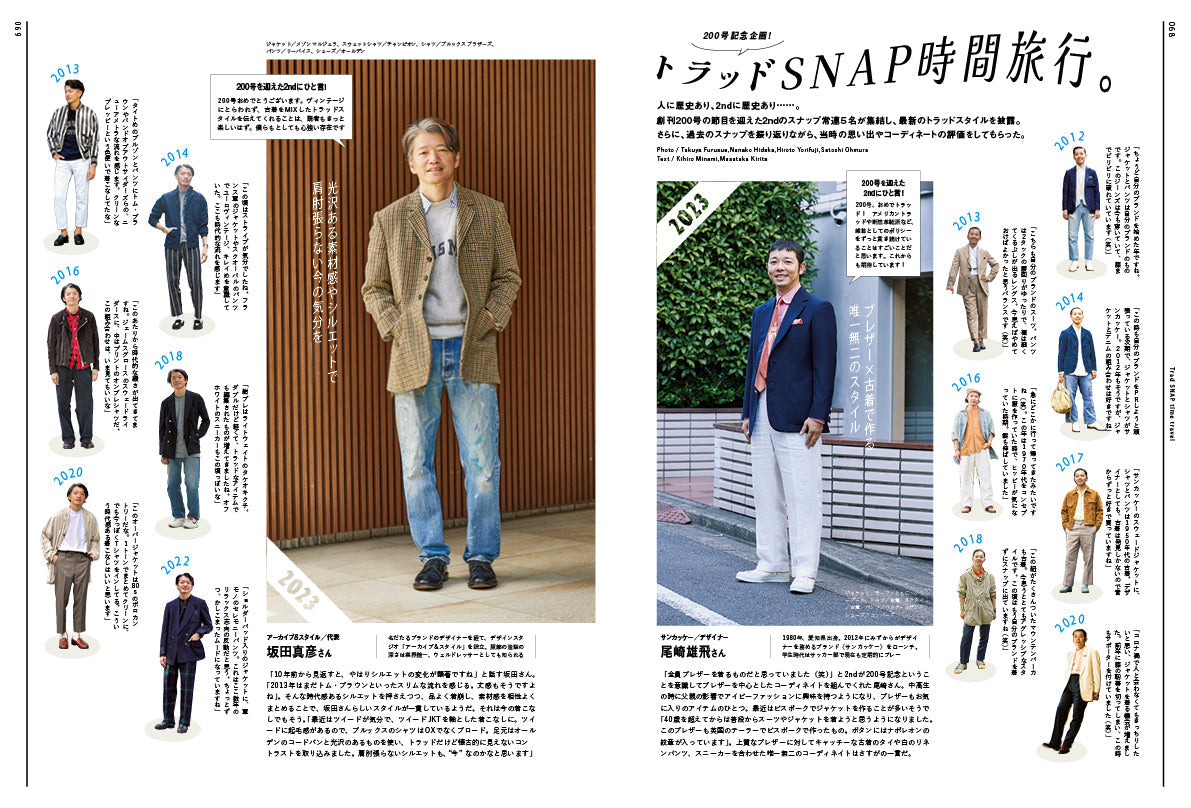 2nd 2023年12月号 Vol.200「創刊200号記念、アメトラ特大号 紺ブレを語ろう。」(2023/10/16発売)