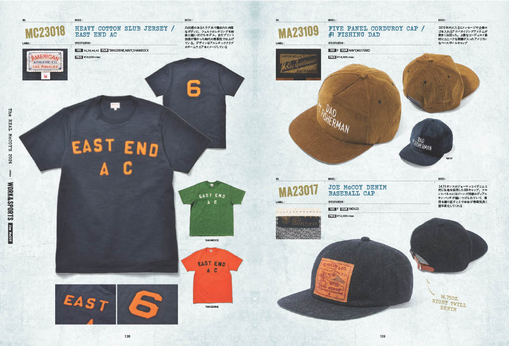 The REAL McCOY'S 2024(2023/10/31発売)