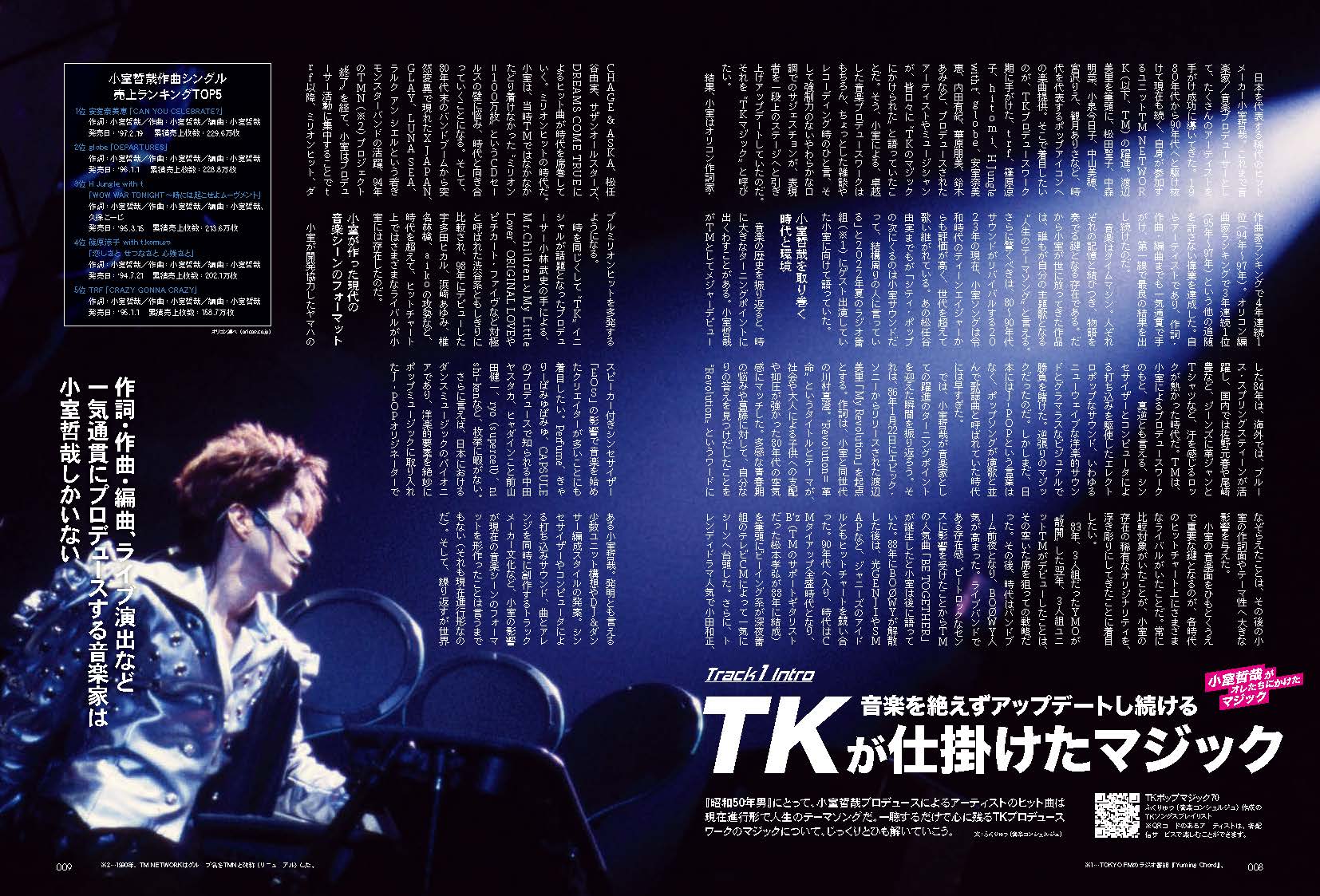 昭和50年男 Vol.021「小室哲哉がオレたちにかけたマジック」(2023/2/10発売)