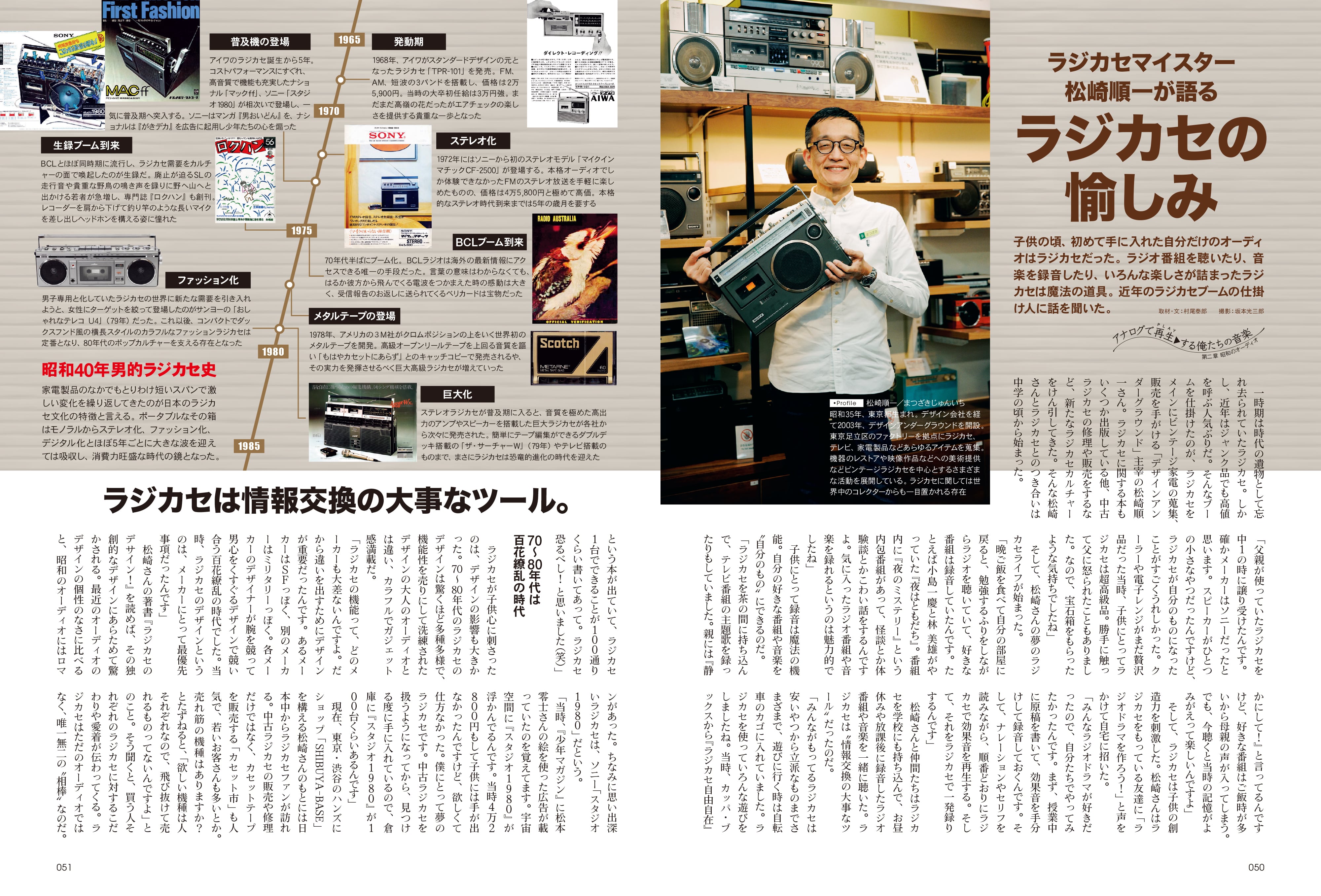 昭和40年男 2024年2月号 Vol.83「アナログで再生する俺たちの音楽」(2024/1/11発売)