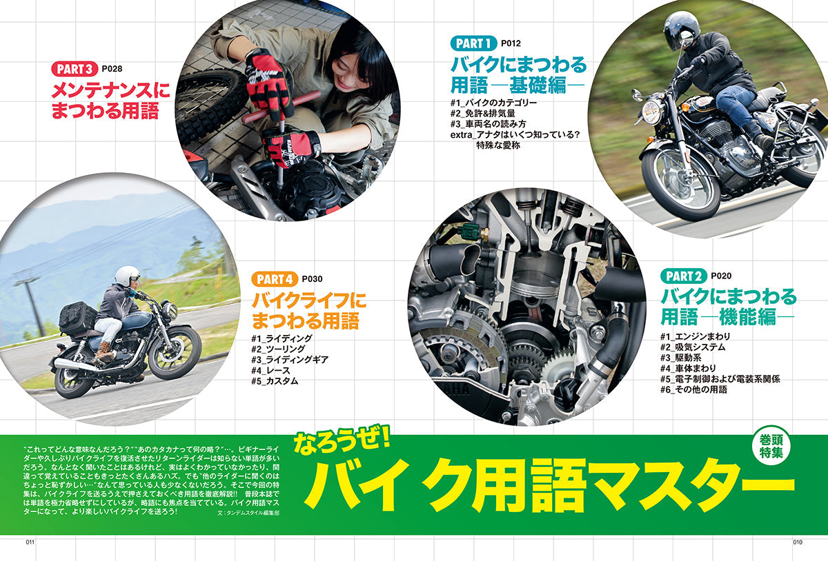 タンデムスタイル 2025年4月号 Vol.271「なろうぜ!バイク用語マスター」(2025/2/21発売)