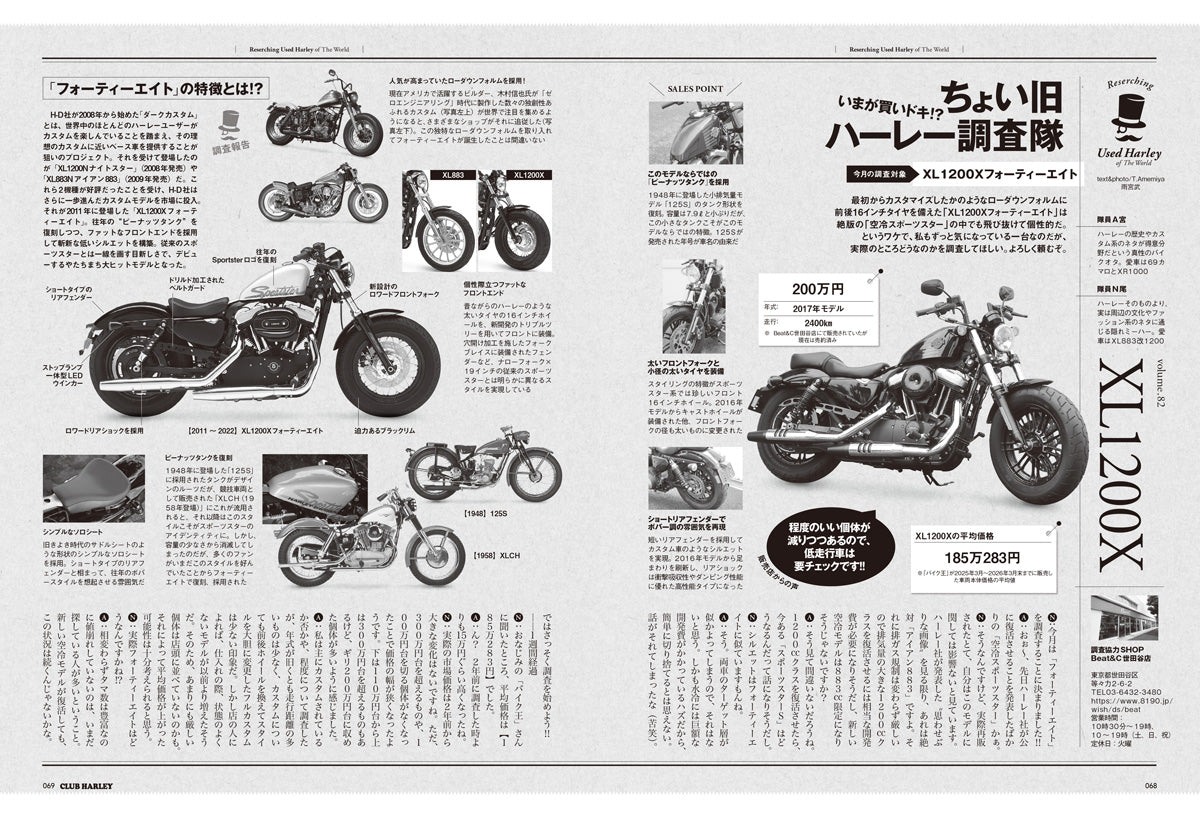 CLUB HARLEY 2026年8月号「4カム・ハーレーの奥深き世界。」(2026/7/14発売)