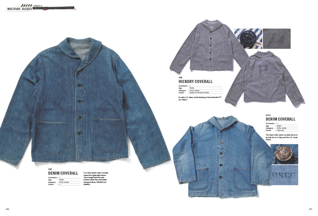 【英語版】Lightning Archives MILITARY JACKET English Version