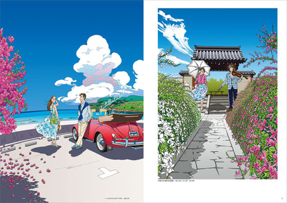 わたせせいぞう 画集＆コミック 3点セット（SEIZO ROMANCE/COLORFUL/チョーク色のピープル）