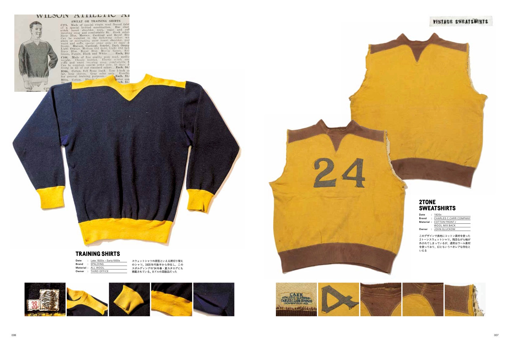 Lightning archives ヴィンテージスウェットシャツ 復刻版】Lightning Archives「ヴィンテージスウェットシャツ」（2023