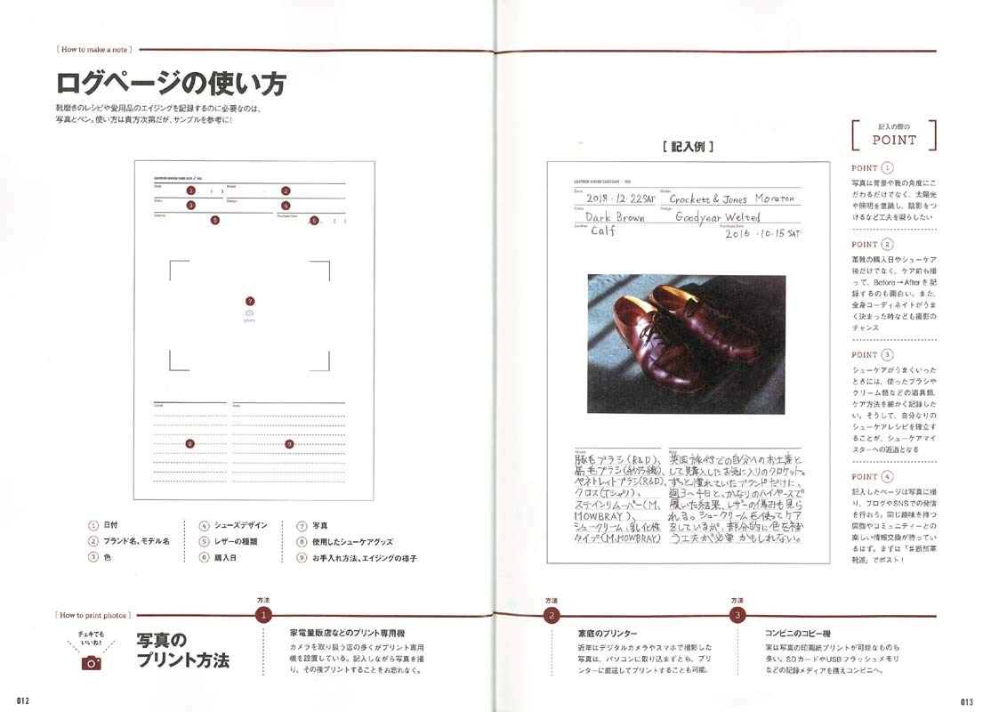 やりこみノート「革靴」（2018/12/28発売）｜メンズファッション誌「Lightning」公式オンラインストア