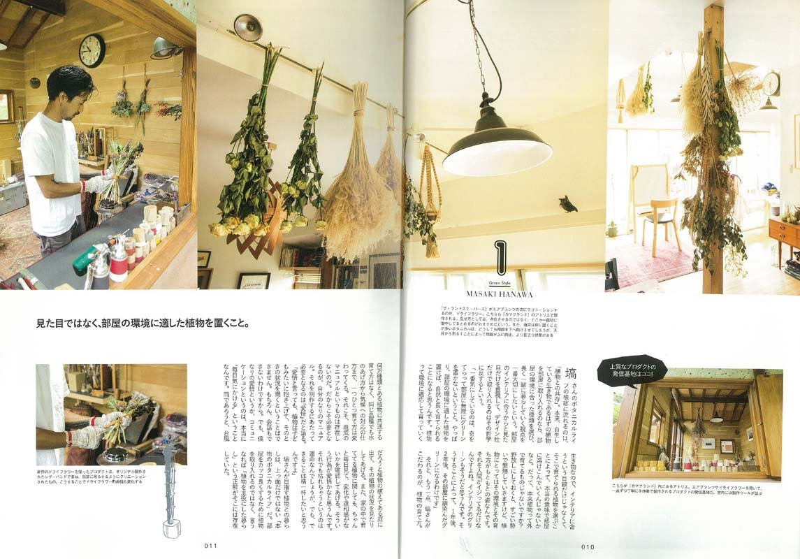 別冊Lightning Vol.154 「GREEN INTERIOR グリーン・インテリア」(2016/6/25発売)*