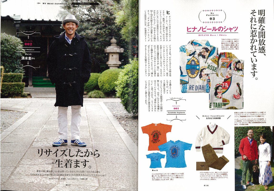 別冊2nd Vol.8「目利きが選んだ愛用品」(2011/10/28発売)