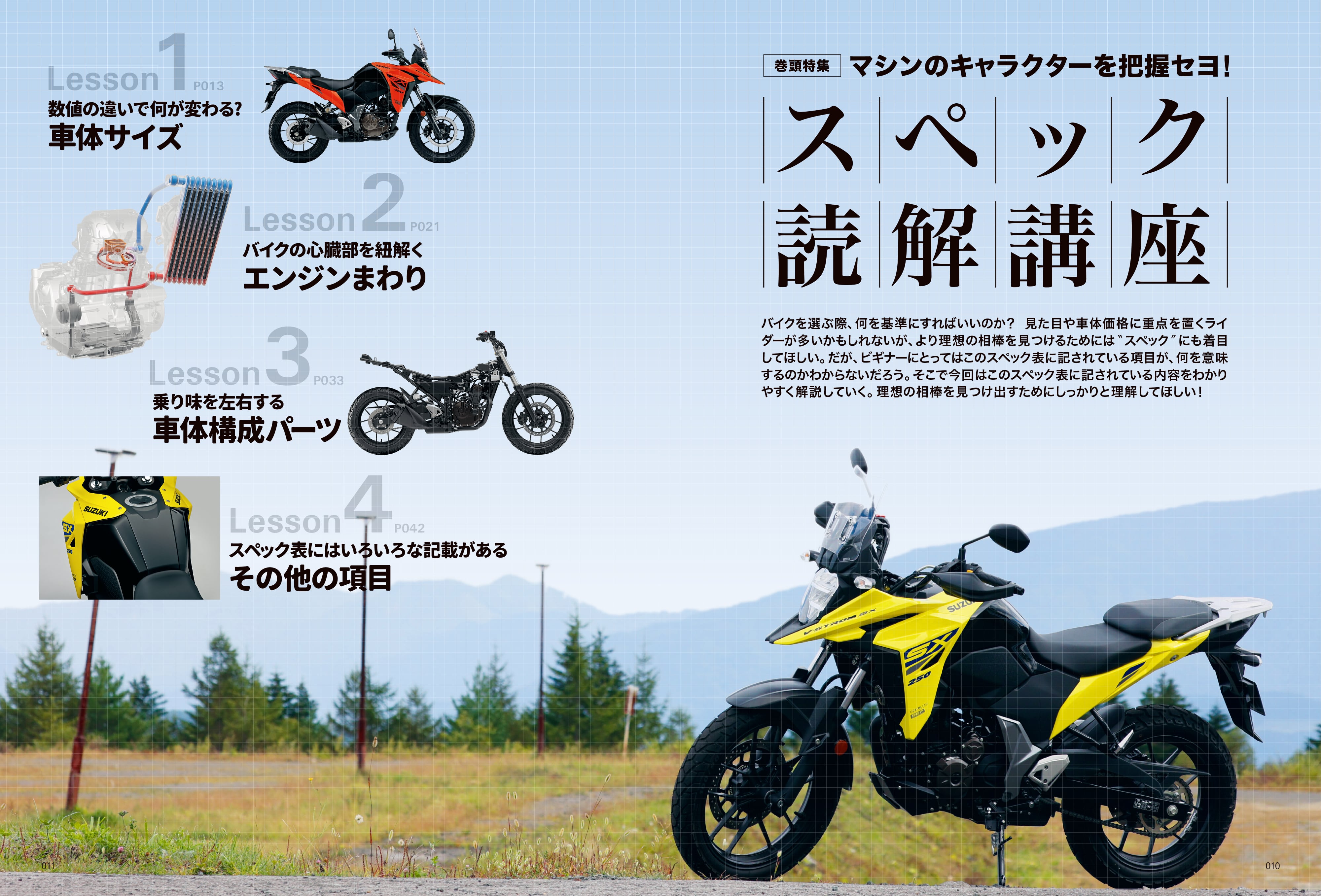 タンデムスタイル 2023年12月号 Vol.259「スペック読解講座」（2023/10/24発売）