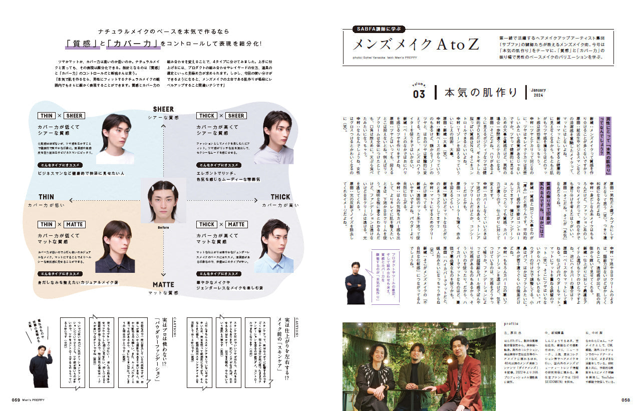 Men's PREPPY 2024年1月号【Cover & Special Interview Travis Japan】（2023/12/1発売）