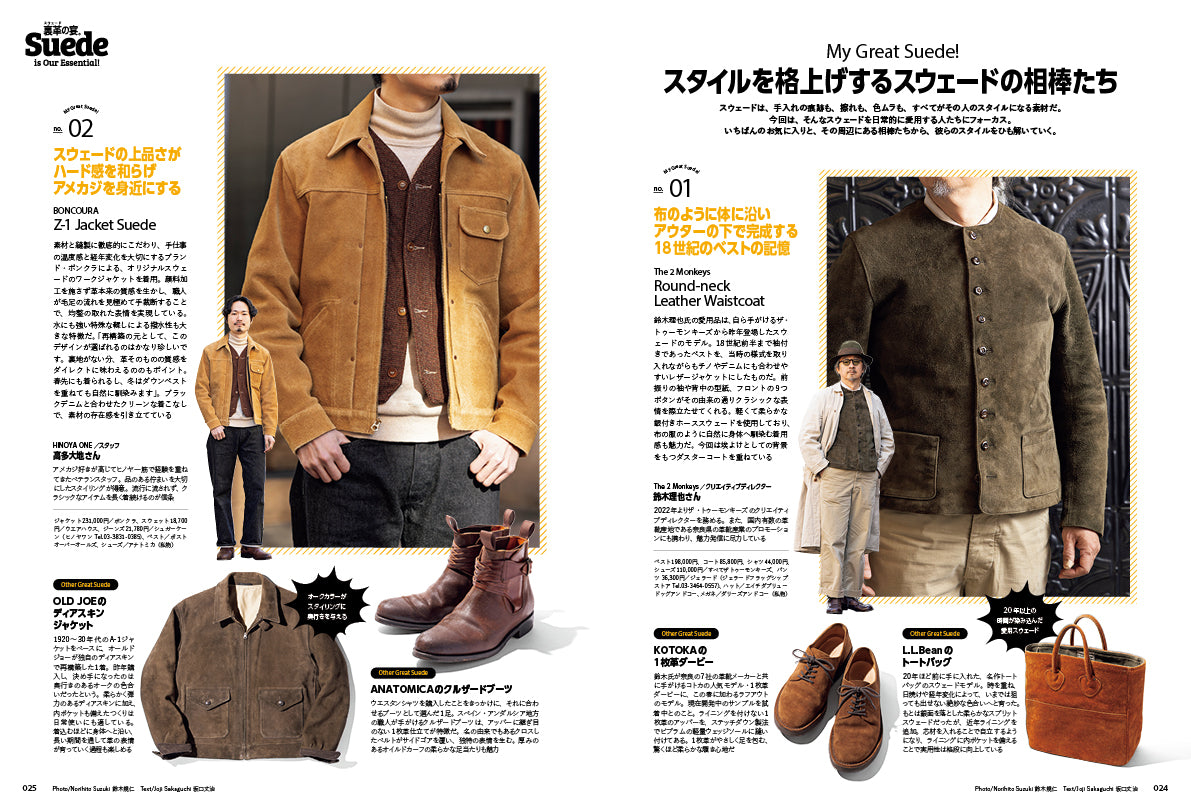 Lightning 2026年3月号 Vol.383「極め付けはスウェード！」（2026/1/30発売）