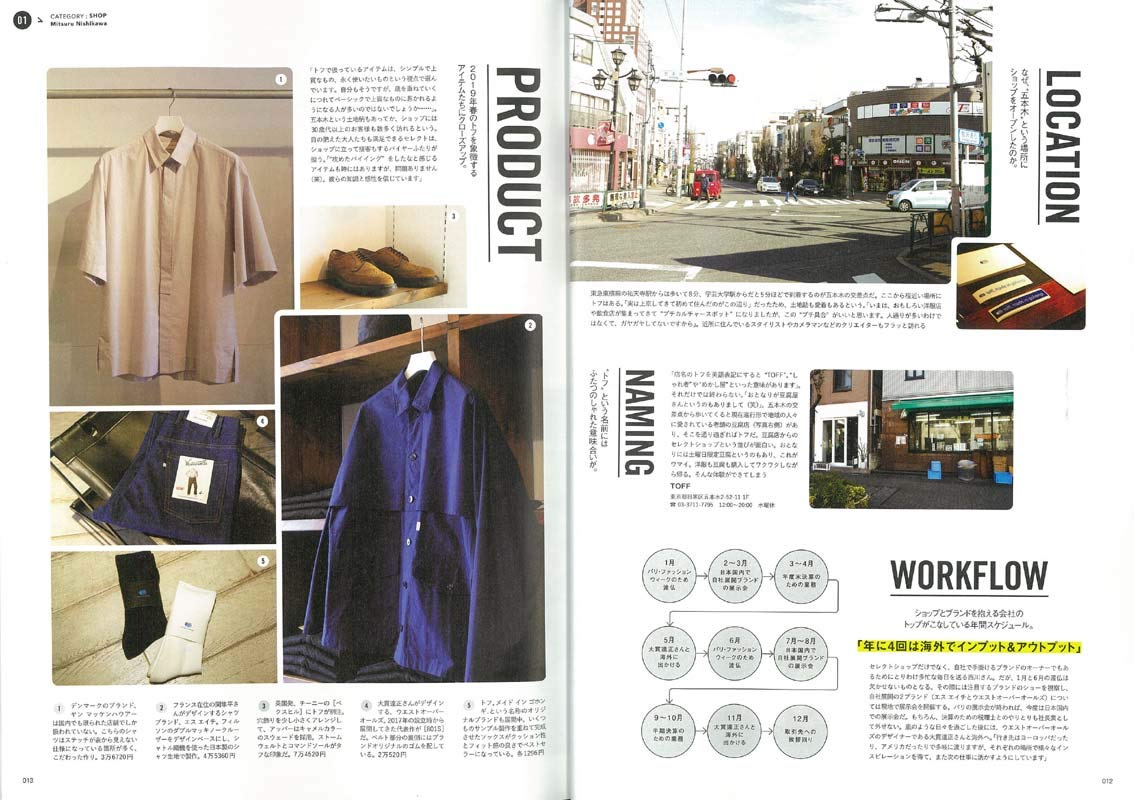 別冊2nd「ファッション業界人になる本」（2019/3/8発売）