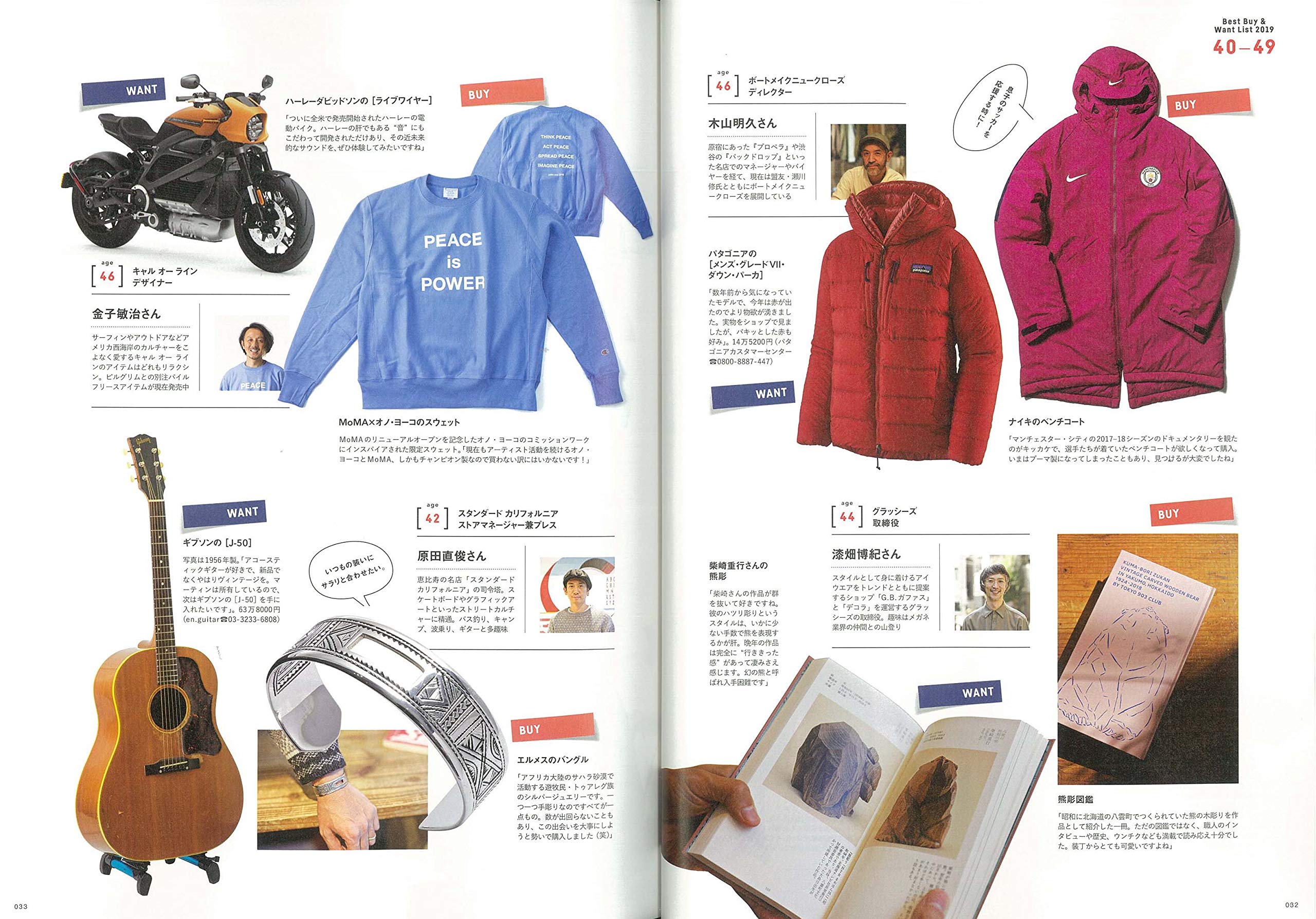 2nd 2020年1月号 Vol.154「洒落者100人の今年買ったもの、これから欲しいもの。」（2019/11/15発売）