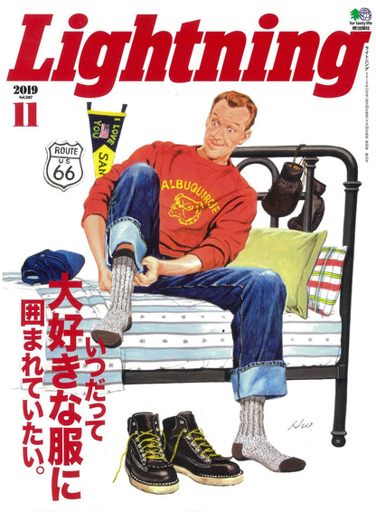 Lightning 2019年11月号 Vol.307「いつだって大好きな服に囲まれていたい。」（2019/9/30発売）