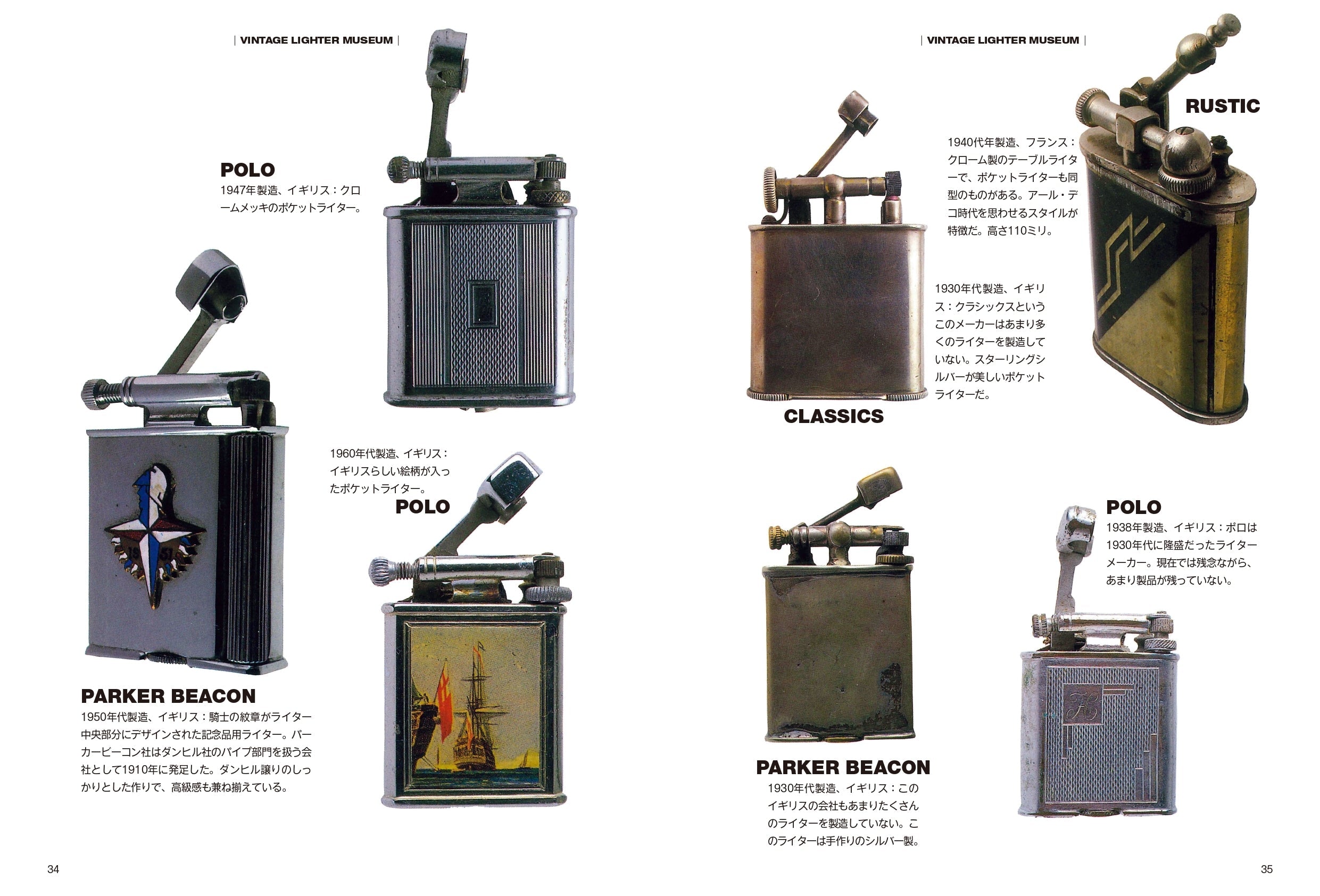 ヴィンテージ ライター ミュージアム　ライター博物館