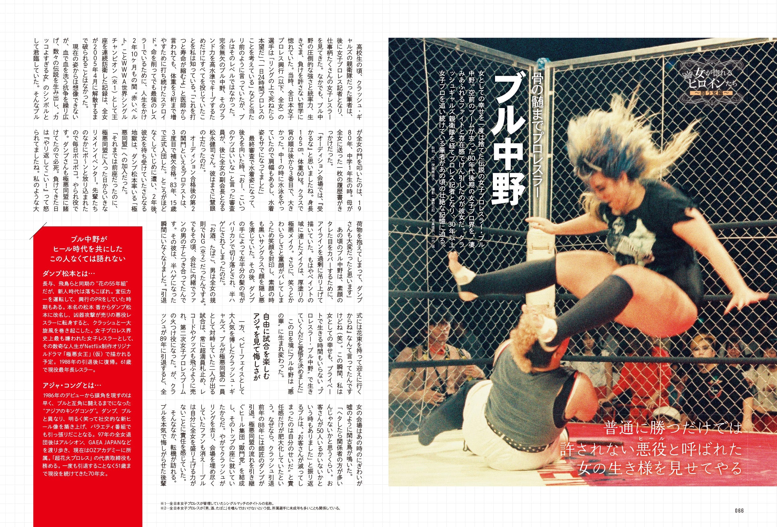 昭和45年女・1970年女 Vol.6「女が惚れる女（ヒロイン）たち」（2022/3/31発売）