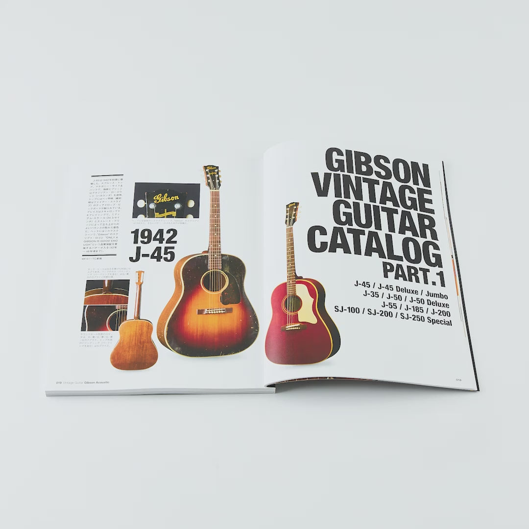 動画を読み込むVintage Guitars Martin Guitar Catalog